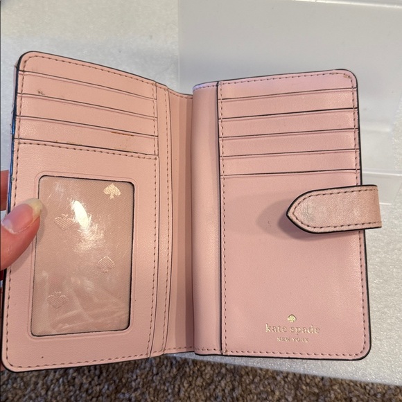 Kate Spade Blush Quilted Wallet - Picture 5 of 6